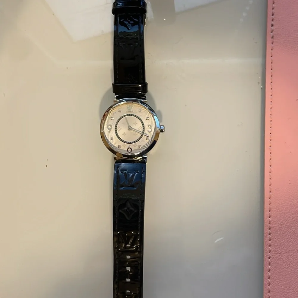 Louis Vuitton Tambour Diamond Watch